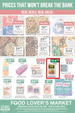 Food Lover's Market Western Cape : More Value For Only 50 Bucks (26 February - 03 March 2024), page 8