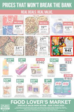 Food Lover's Market Western Cape : More Value For Only 50 Bucks (26 February - 03 March 2024), page 8