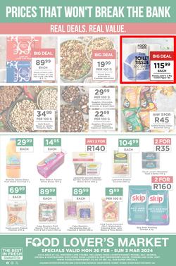 Food Lover's Market Western Cape : More Value For Only 50 Bucks (26 February - 03 March 2024), page 8