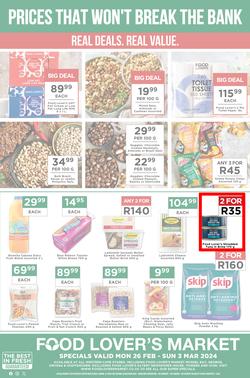 Food Lover's Market Western Cape : More Value For Only 50 Bucks (26 February - 03 March 2024), page 8