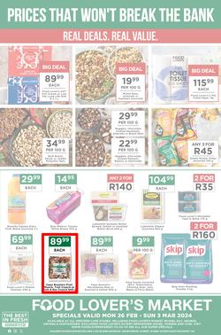 Food Lover's Market Western Cape : More Value For Only 50 Bucks (26 February - 03 March 2024), page 8