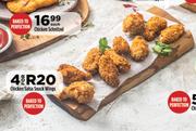 Chicken Salsa Snack Wings-For 4