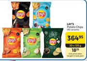 Lay's Potato Chips (All Variants)-20 x 120g