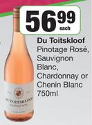 Du Toitskloof Pinotage Rose, Sauvignon Blanc, Chardonnay Or Chenin Blanc-750ml Each