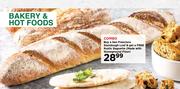 San Francisco Sourdough Loaf & A Free Rustic Baguette Made With Stoneground Flour Combo-Per Combo