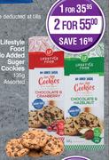 Lifestyle Food No Added Sugar Cookies Assorted-For 2 X 135g