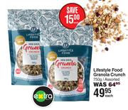 Lifestyle Food Granola Crunch Assorted-750g Each