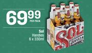 Sol Handies-6 x 330ml Per Pack