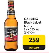 Carling Black Label NRBs-24 x 330ml Per Case
