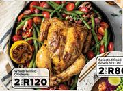 Whole Grilled Chickens-For 2