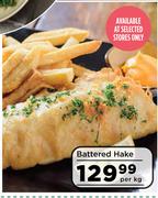 Battered Hake-Per kg