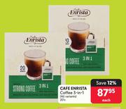 Cafe Enrista Coffee 3-In-1 (All Variants)-20's Pack Each