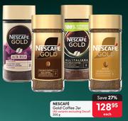 Nescafe Gold Coffee Jar (All Variants Excluding Decaf)-200g Each