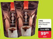 Ciro Hot Chocolate Doy Pouch-1kg Each