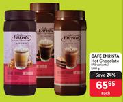 Cafe Enrista Hot Chocolate (All Variants)-500g Each