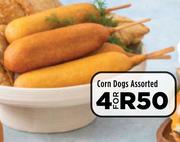 Corn Dogs Assorted-For 4