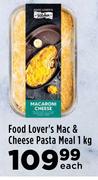 Food Lover's Mac & Cheese Pasta Meals-1kg Each