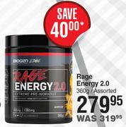 Biogen Rage Energy 2.0 Assorted-360g