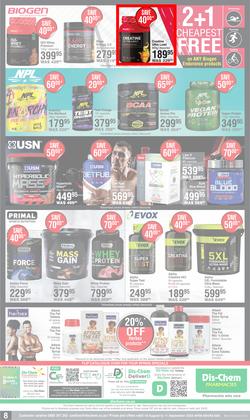 Dis-Chem : Health & Wellness Savings (18 August - 11 September 2022), page 8