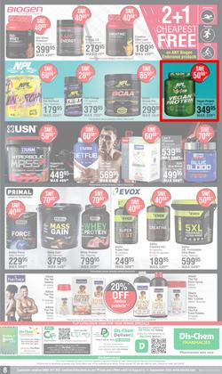 Dis-Chem : Health & Wellness Savings (18 August - 11 September 2022), page 8