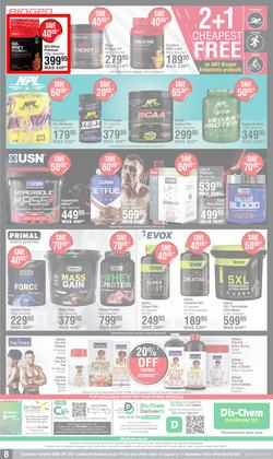 Dis-Chem : Health & Wellness Savings (18 August - 11 September 2022), page 8