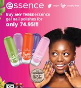 Essence Gel Nail Polishes-For 3