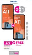 2 x Samsung A11 4G Smartphone-On uChoose Flexi 125 + On Promo 65