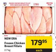 New Era Frozen Chicken Breast Fillets-2.7kg Each