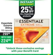 Essentiale Extreme 300mg 100 Capsules