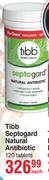 Tibb Septogard Natural Antibiotic 120 Tablets-Each