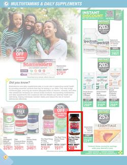 Dis-Chem : Healthy Living (12 September - 13 October 2024), page 8