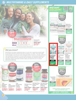 Dis-Chem : Healthy Living (12 September - 13 October 2024), page 8