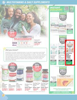 Dis-Chem : Healthy Living (12 September - 13 October 2024), page 8