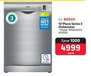 Bosch 12 Place Series 2 Dishwasher SMS24AI01Z