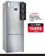 Bosch 559L Bottom Fridge Freezer KGN56XI30Z