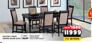 Willow 7 Piece Dining Room Suite