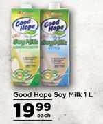 Good Hope Soy Milk-1L Each