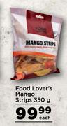 Food Lover's Mango Strips-350g Each 