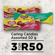 Caring Candies Assorted-For 3 x 50g