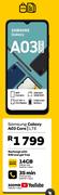 Samsung Galaxy A03 Core LTE-On MTN Pay As You Go