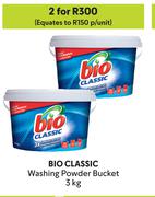 Bio Classic Washing Powder-For 2 x 3Kg