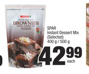 Spar Instant Dessert Mix (Selected)-400g/500g Each