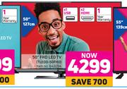 Telefunken 50" FHD LED TV TLEDD-50FHD