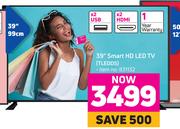 Telefunken 39" Smart HD LED TV TLEDDS