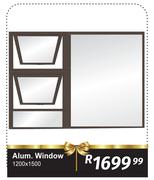Alum Window 1200 x 1500