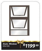 Alum Window 600 x 1500
