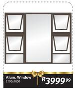 Alum Window 2100 x 1800