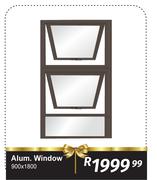 Alum Window 900 x 1800