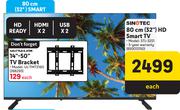 Sinotec 32" (80cm) HD Smart TV STL-32S1