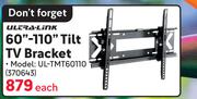 Ultra Link 60"-110" Tilt TV Bracket UL-TMT60110